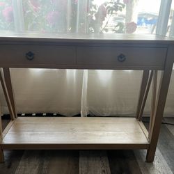 Classic Entry Table with Drawer 