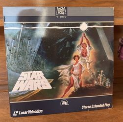 Rare Japan Pressing Star Wars Laserdisc