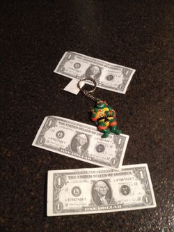 Ninja Turtle key chain