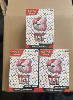 151 Booster Bundle Pokemon Sealed