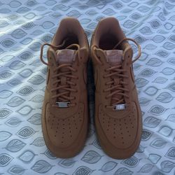 Nike Air Force 1 Low x Supreme (Wheat) | Size 9.5 US