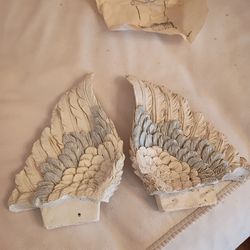 Brand new Angle wing's for the flower garden pick up only firm price $30 ceramic glay but firm price pick up only 865 Ellsworth avenue right off of Ea