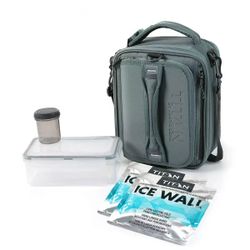 TITAN Expandable Crush Resistant Lunch Pack with Ice Walls Available in Green 