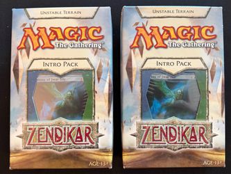 MTG Magic The Gathering - Zendikar Intro Packs