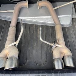 Axleback Exhaust - 2015-2021 WRX / 2015-2018 STi - Muffler Delete - 3" Double Wall Tips