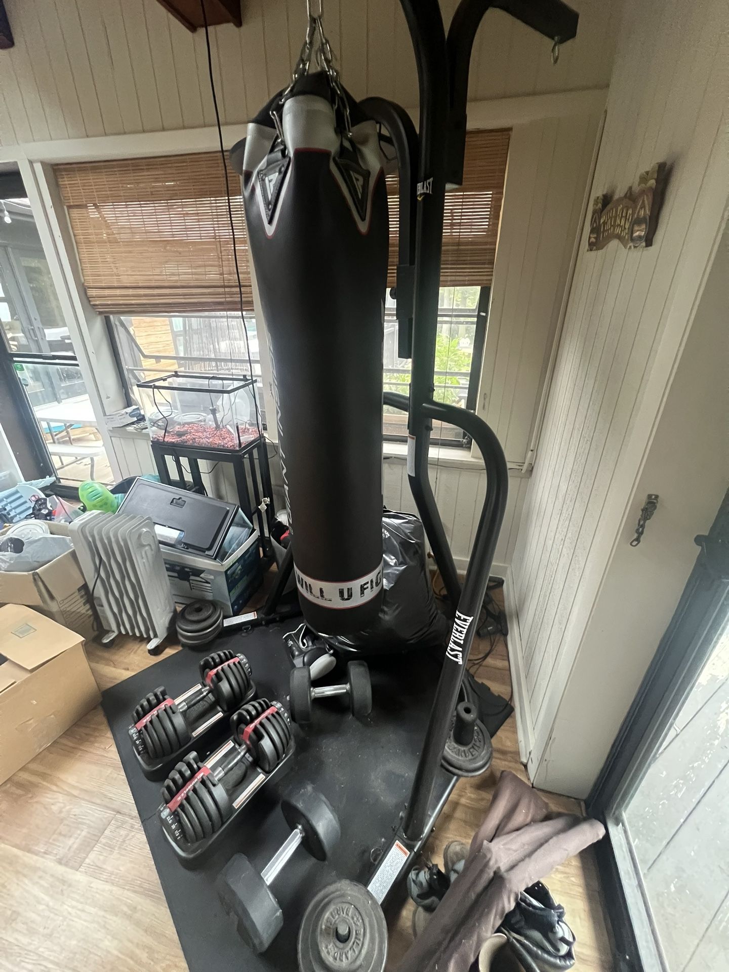 Boxing Bag And Speed Bag Everlast RDX