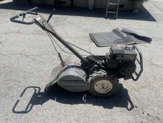 Craftsman five HP heavy duty 17 inch Rototiller Craftsman five HP heavy duty