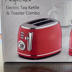 Brand New Magic Chef Red Chrome Retro Toaster Only