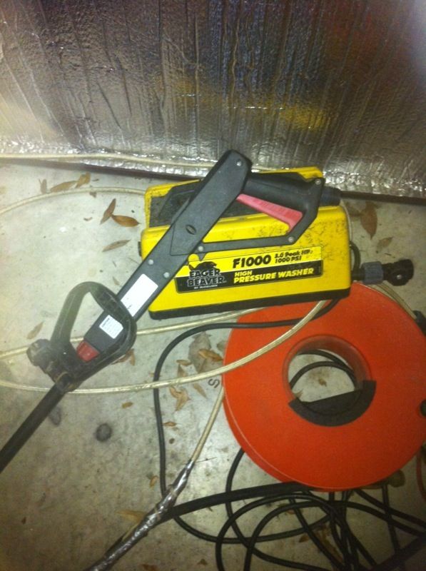 McCullough pressure washer