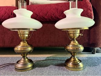 Brass lamps