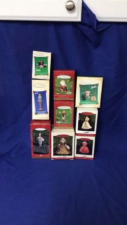 Barbie Hallmark Ornaments $10 Each