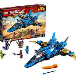 LEGO NINJAGO Legacy Jay's Storm Fighter 70668 Building Kit (490 Pieces). New$100 Pick Up