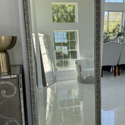 Beautiful Dining Room Silver Mirror- NO DAMAGE 