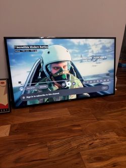 Samsung 50" Full HD Smart TV (Model UN50J5200AF) with remote – Works Great.
