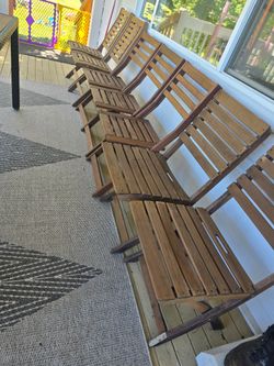 Outdoor folding chairs 7