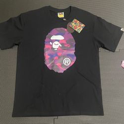 BAPE Color Camo Big Ape Head Tee