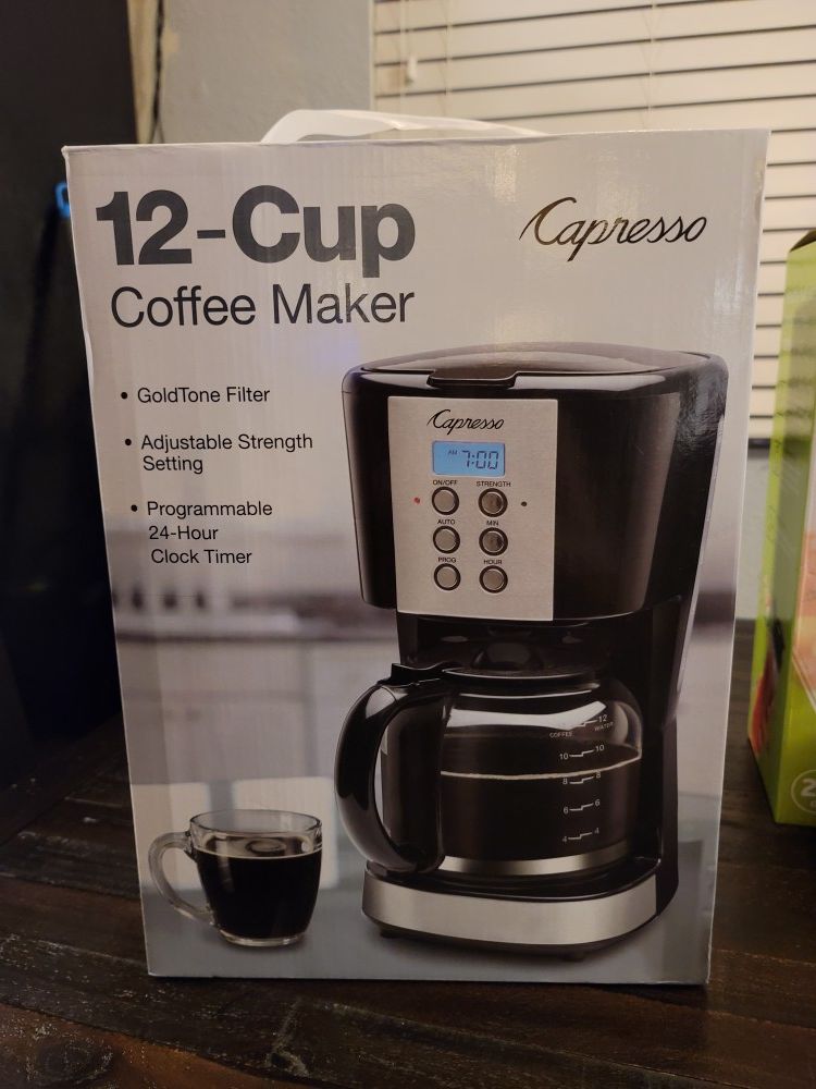 12 cup coffee maker new $25