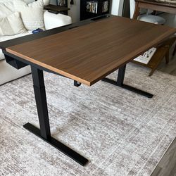 55” IKEA Mittzon Desk