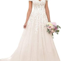 Wedding Dress With Lace Up
