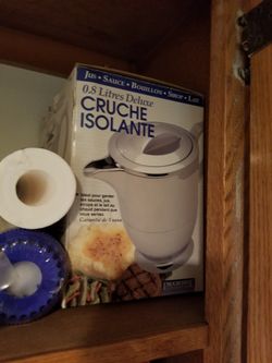 .8 litres cruche isolante sauce kettle brand new