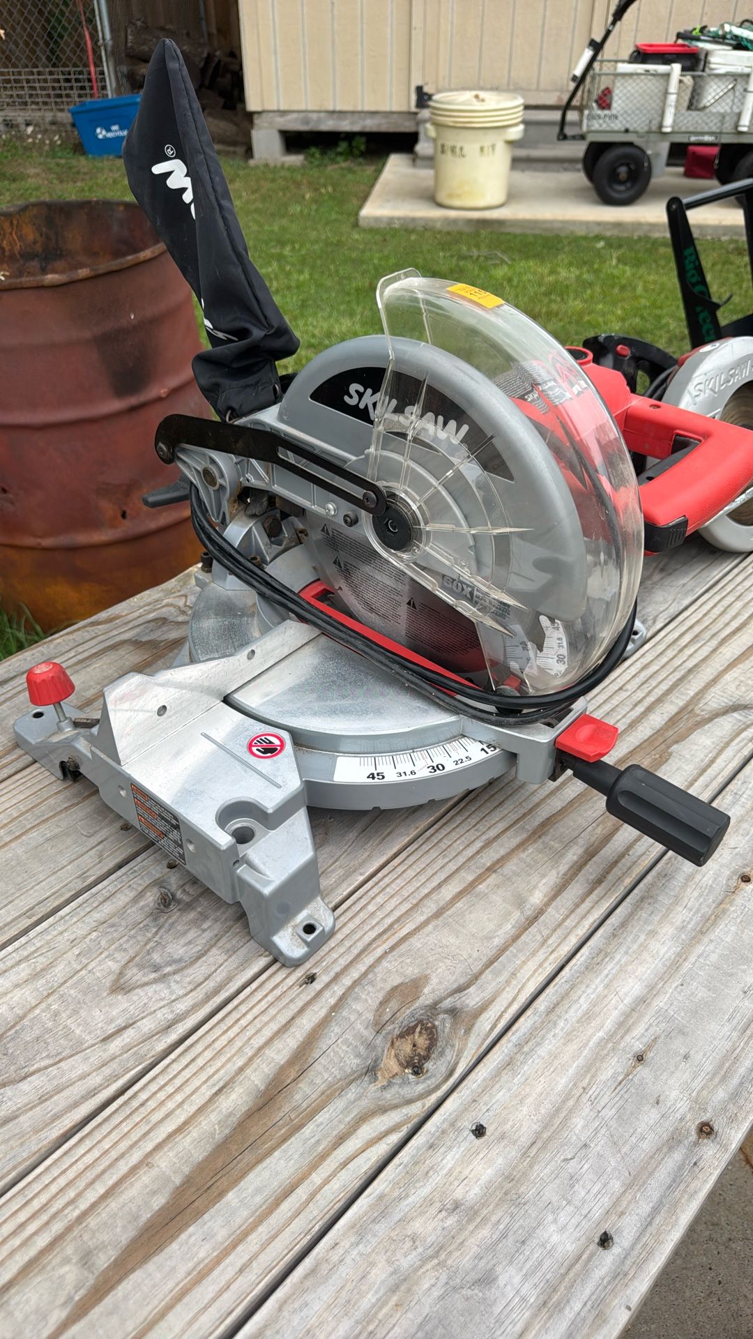 Compound Miter Saw / And A Skill Saw