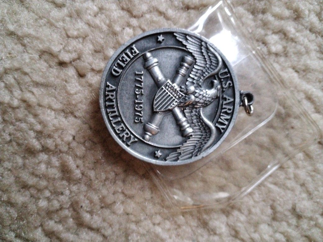 US Army Field Artillery 200th Anniversary Medallion