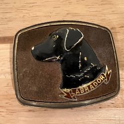 raintree belt buckle Labrador NIB NOS 1979 