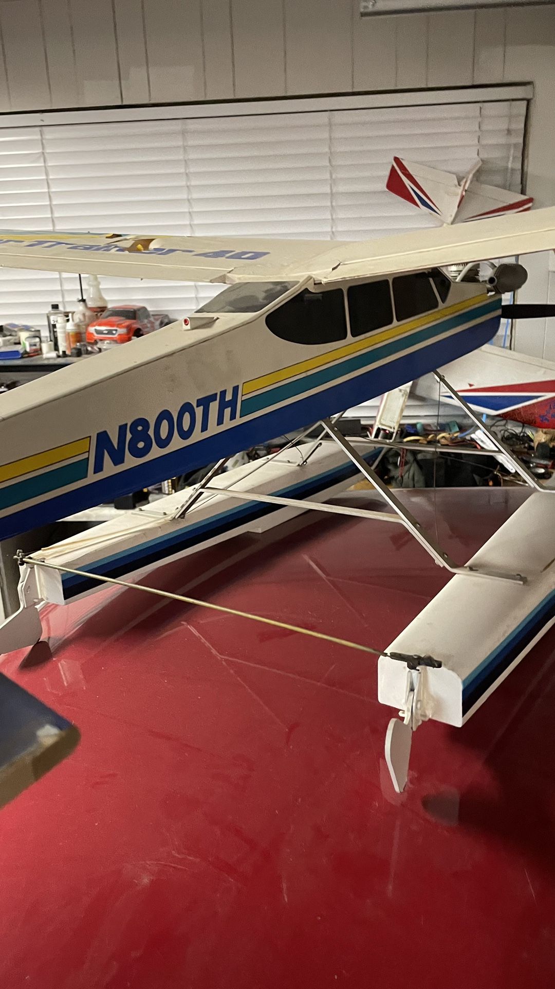 Nitro Trainer Type Float Plane