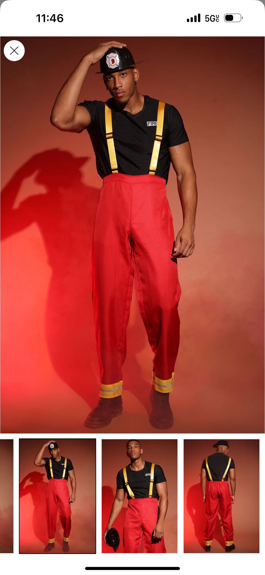 FireFighter Male Costume