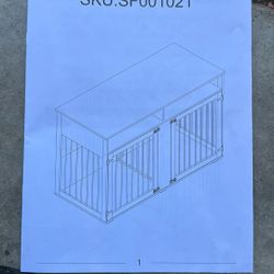 Brand New Dog Cabinet