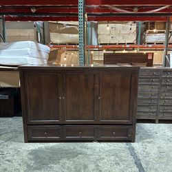 MEGA SALE! Espresso Queen Murphy Bed Cabinet - NT (Save $1499)