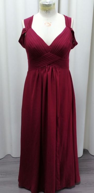 Formal Burgundy Dress 18W