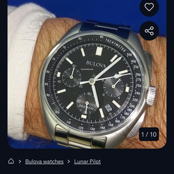 Bulova Lunar Pilot Watch