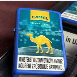 Zippo Joe Camel Blue USA 2016 - Czech Limited Edition Zippo Lighter