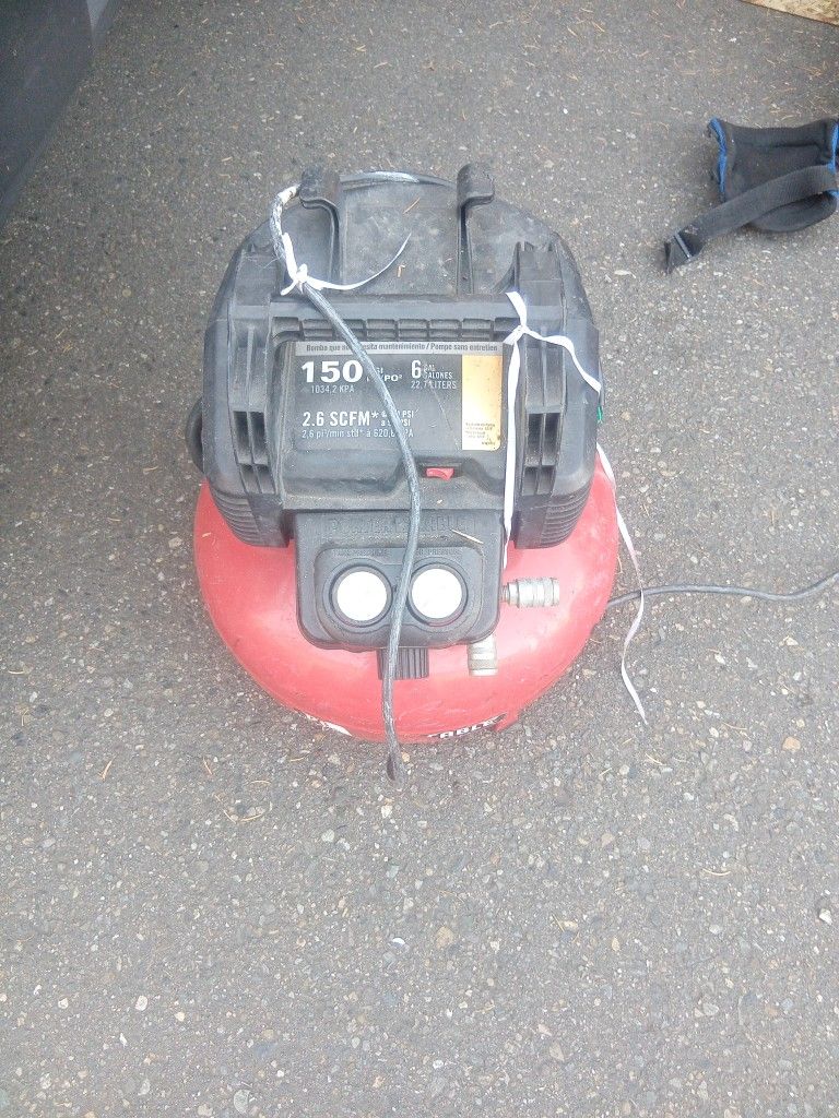 Portor Cable 150psi Two Air Valves