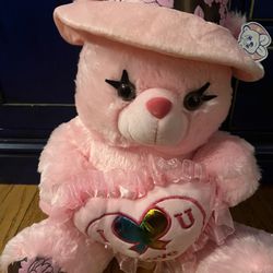 Pink “I ❤️ U” Teddy