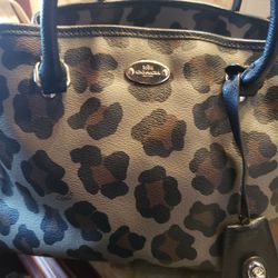 Coach Handbag with wristlet