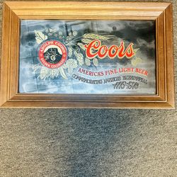 Vintage 1976 Coors Sign