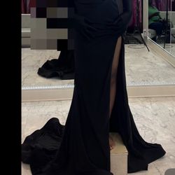 Elegant Jovani Black Prom Dress- Worn Once!