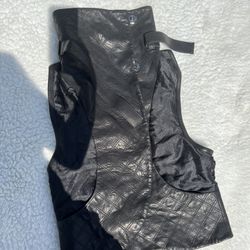 Thomas Wylde Genuine Leather Vest