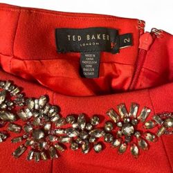 Ted Baker red dress