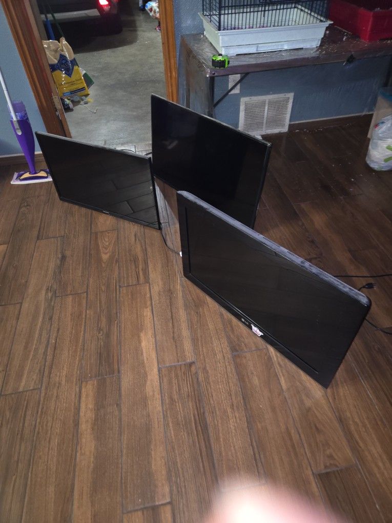 3 TVs For Sale
