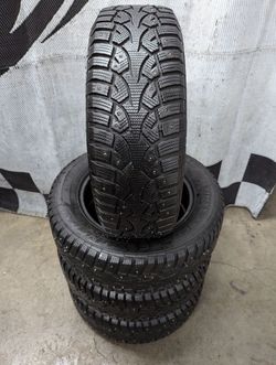 195/65r15 General Altimax Artic studded winter snow tires