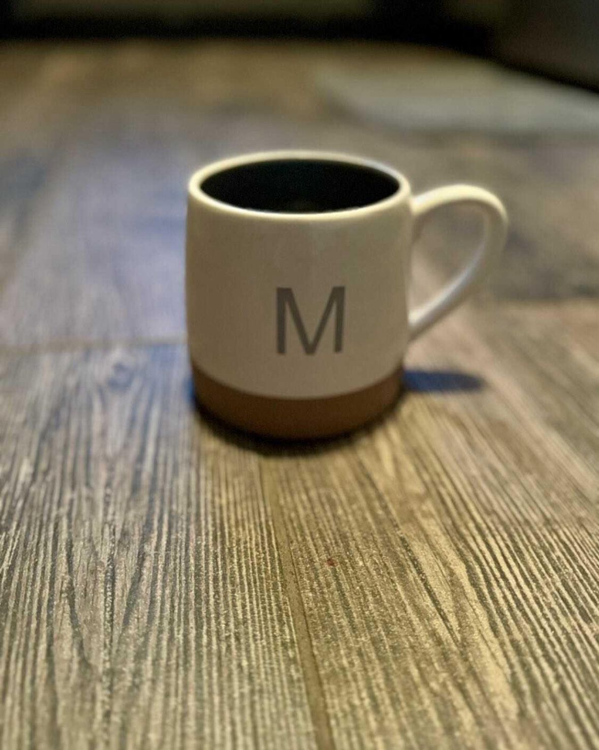 New Large Coffee Mug with M