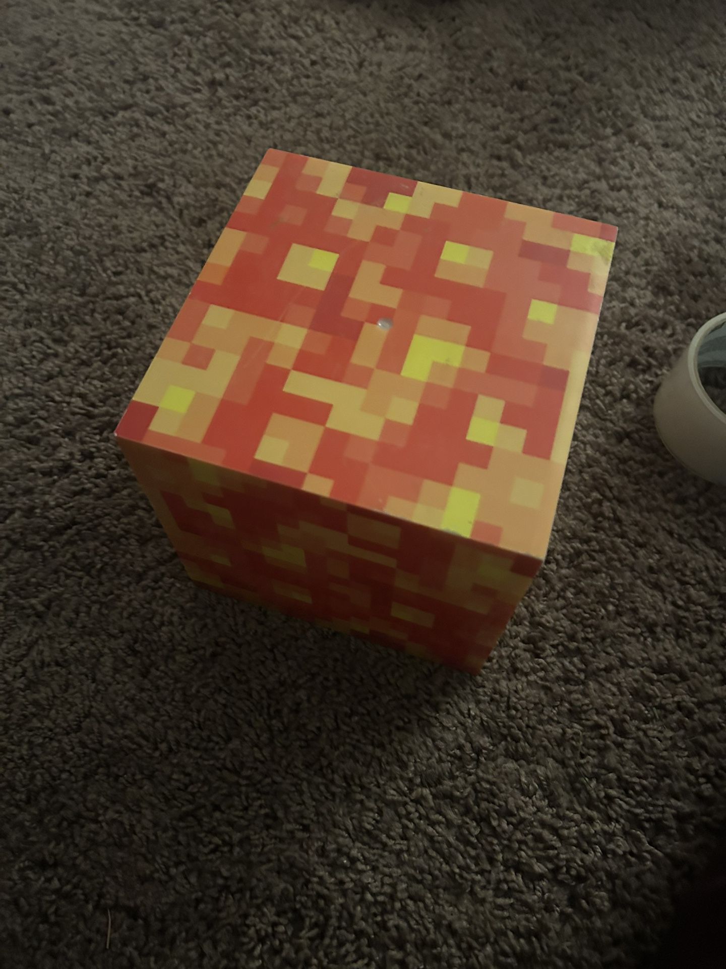 Minecraft Lava block Lamp