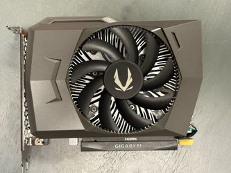 USED IN GOOD CONDITION W/ TEST REPORT - ZOTAC GAMING GeForce RTX 3050 6GB GDDR6 Solo 96-bit