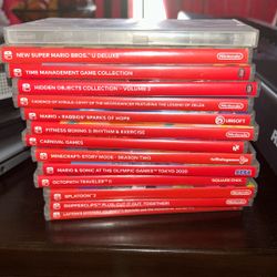 VARIETY OF NINTENDO SWITCH GAMES $30-$40 EACH
