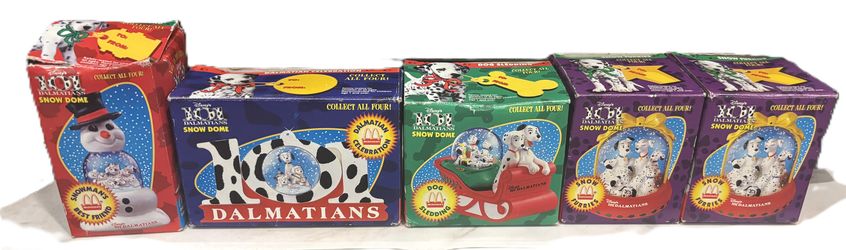 McDonald's Disney 101 Dalmatians Snow Dome McDonald's 1996 Toy