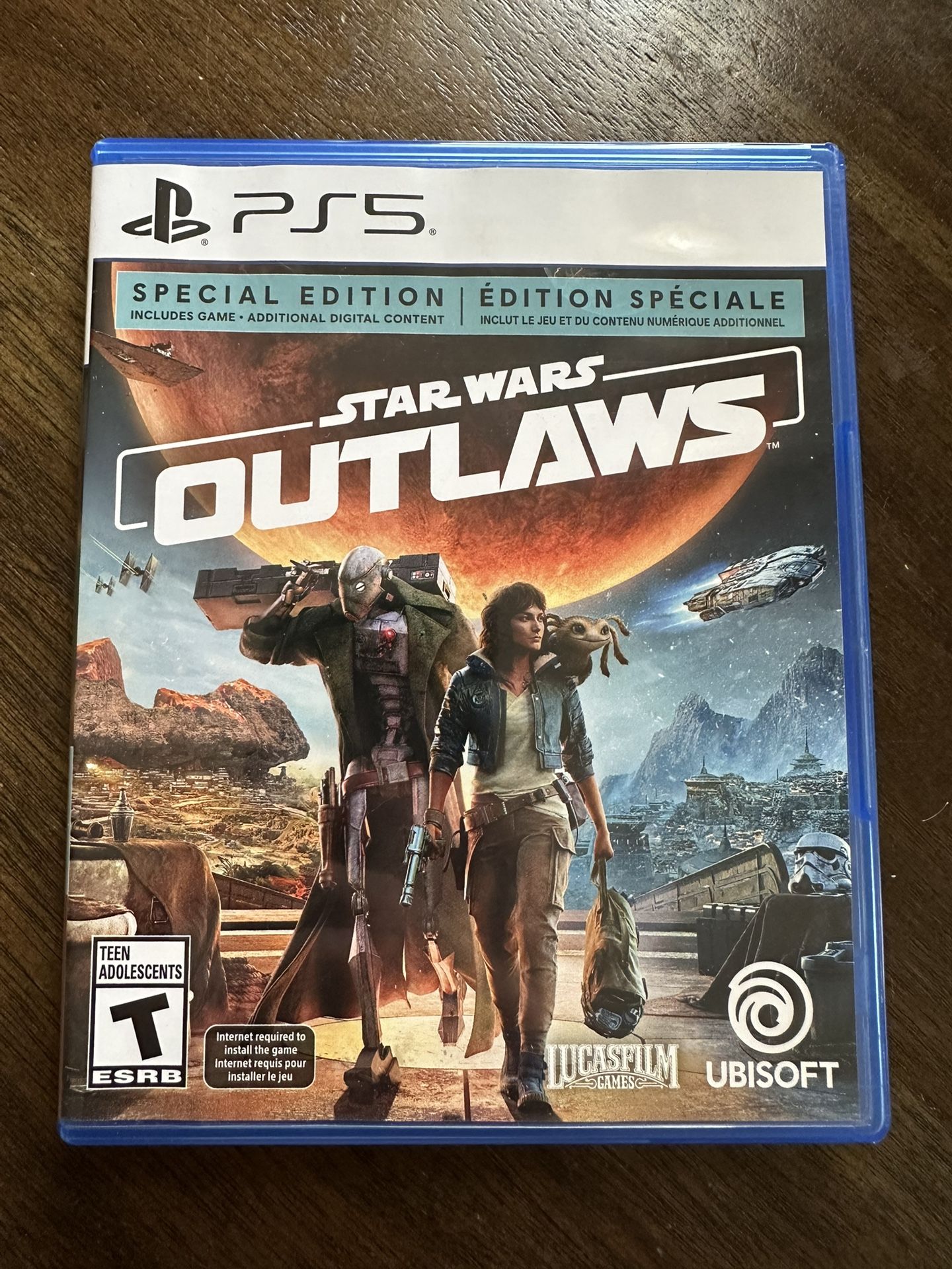 Star Wars outlaws Ps5