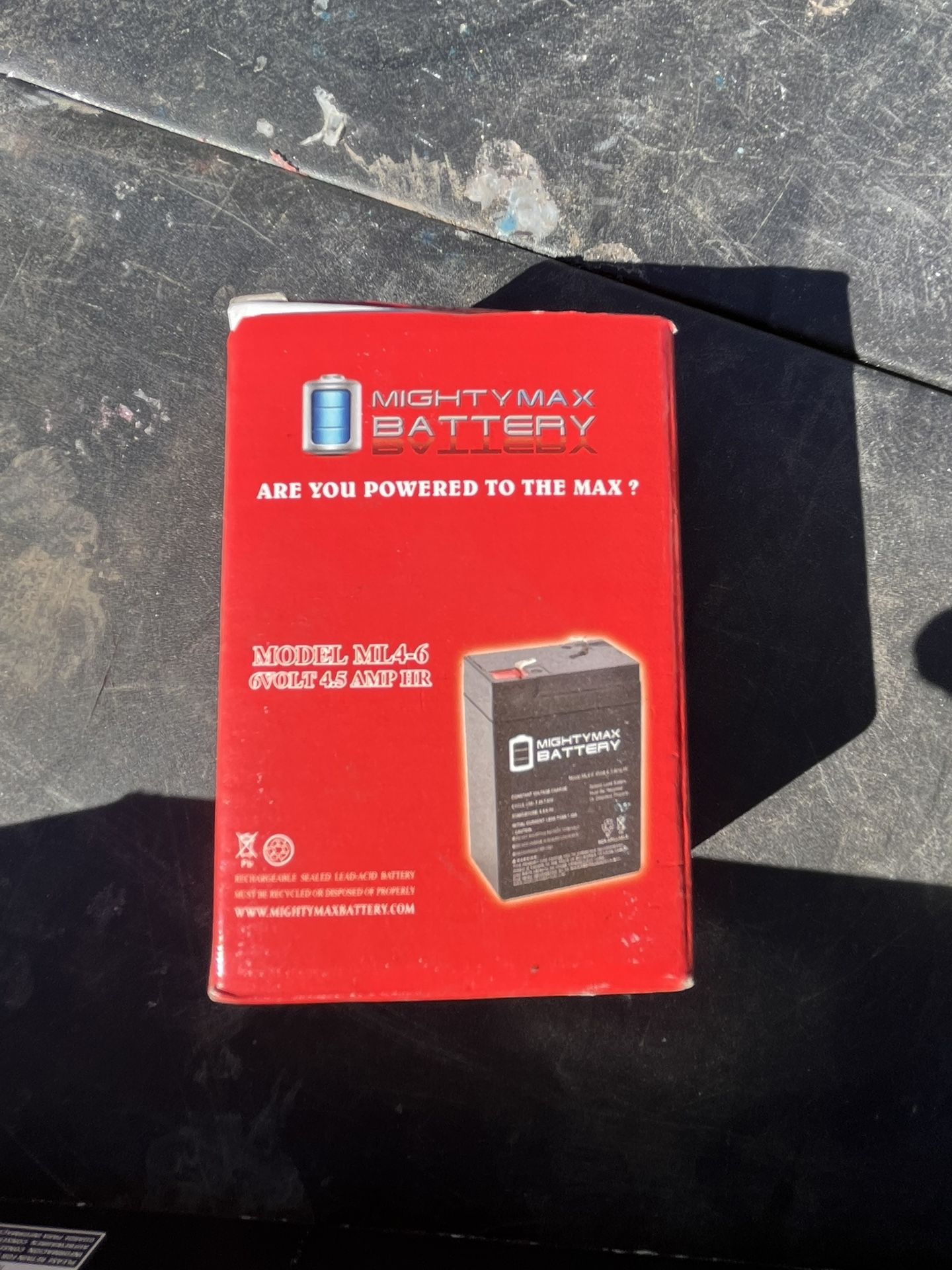 Battery Bought It For My Baby Small Power Wheels And Never Used It